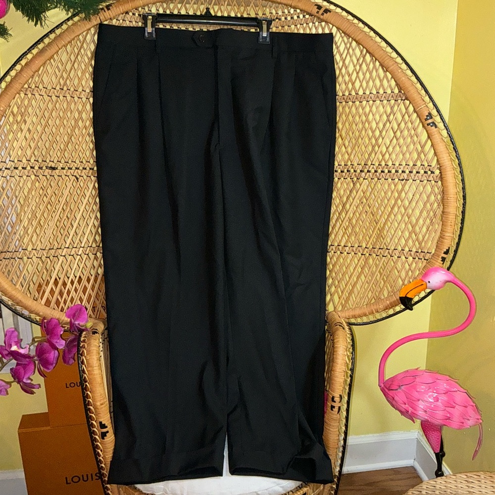 Milano Moda Men’s Dress Pants Black 44/34